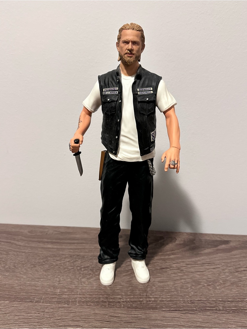 Sons of Anarchy Jax Teller President 12
Inch Action Figure Mezco Toys 2014.
Rare
